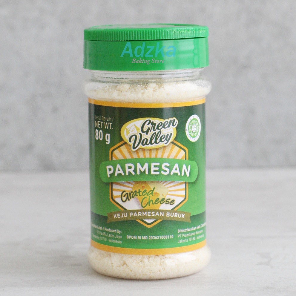

Green Valley Grated Parmesan Cheese 80 gr