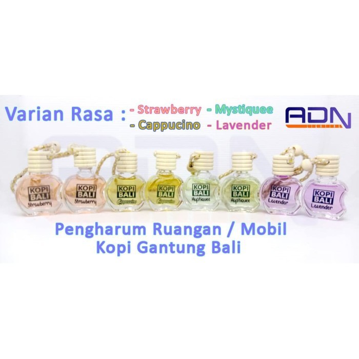 Parfum Mobil Parfum Gantung Kopi Bali cappucino Pewangi