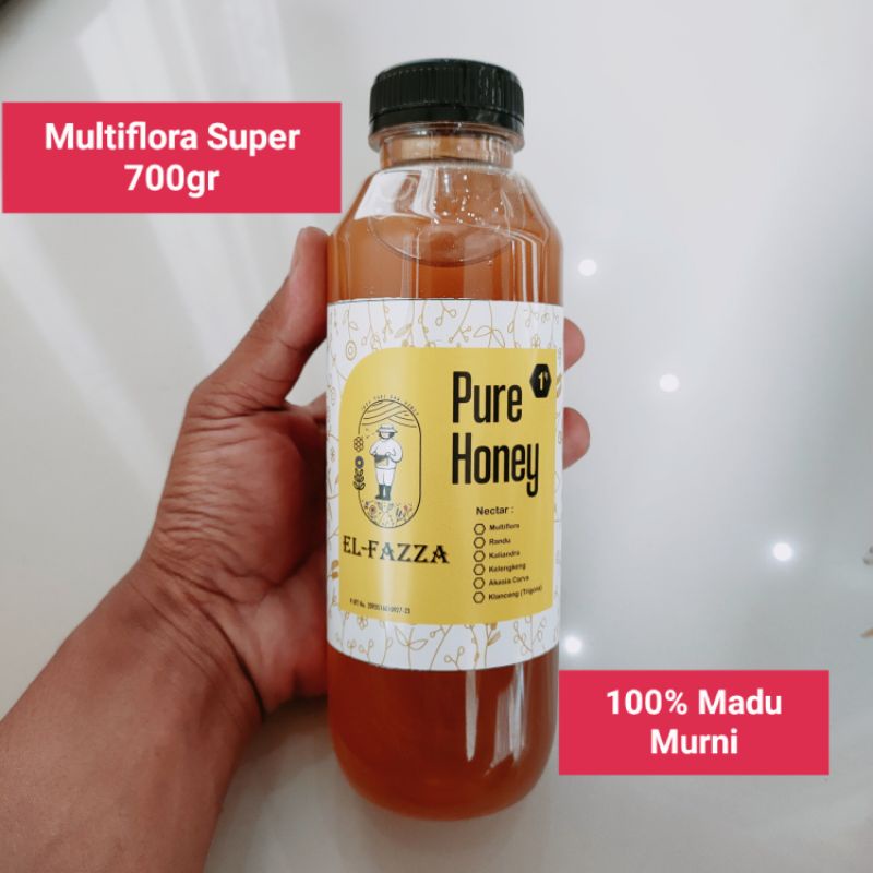 Madu Murni Asli Nectar Multiflora 700gr