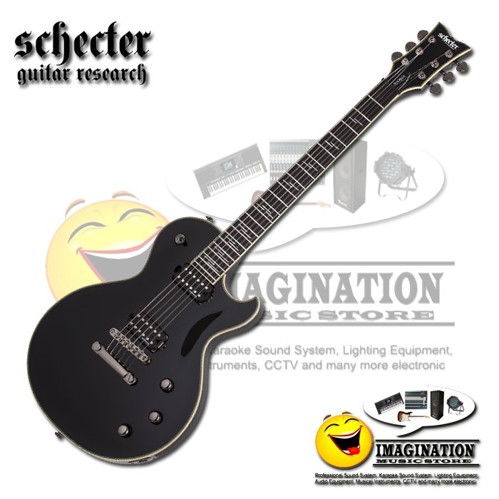 Schecter Solo-II Blackjack Electric Guitar - Black Gloss