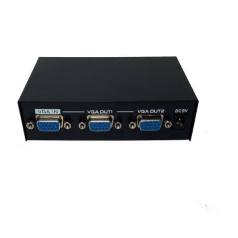 Vga splitter NB 2 port 1440p 200Mhz full hd up 30m box vga-2002 - Vga 15 pin 1 input to 2 output