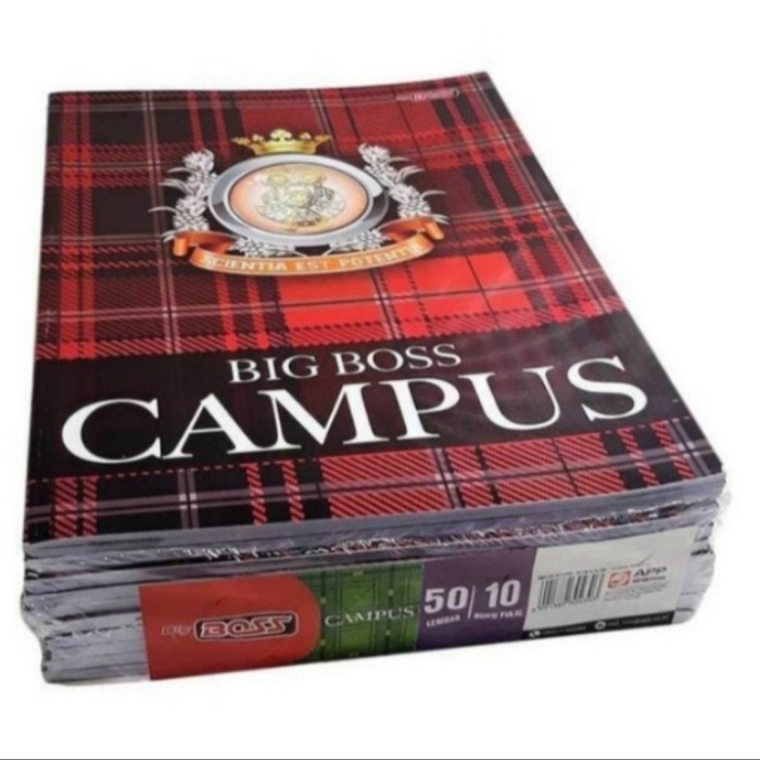 

Terlaris Buku tulis bigboss campus 50 sinar dunia