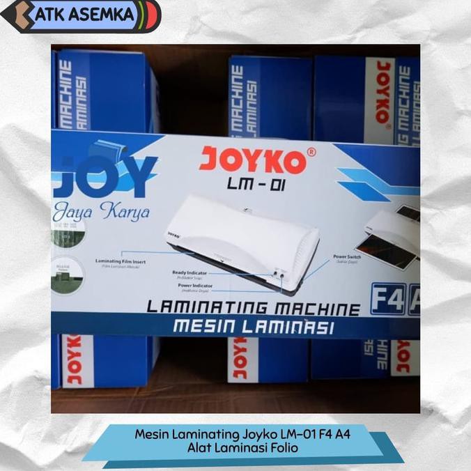 

Mesin Laminating Joyko LM-01 F4 A4 Alat Laminasi Folio LM01