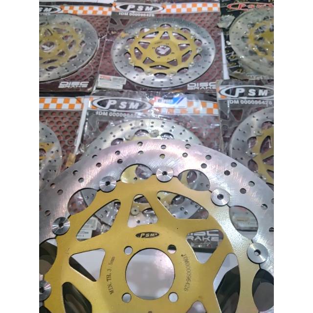 Piringan cakram lebar psm 320 mm suzuki satria 120r 2tak lumba hiu