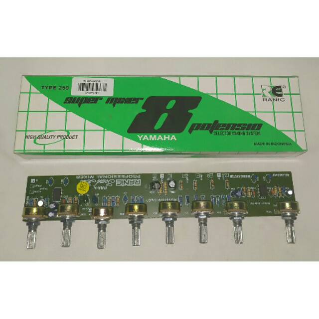 Kit Mixer - Kit Penguat mic - Kit pre amp mic YAMAHA 8 potensio