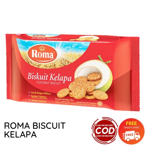 ROMA BISCUIT KELAPA 300 GR