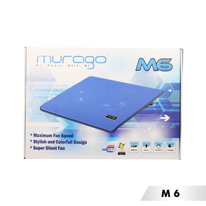 Cooling pad Murago M6 - Notebook Coolerig 2 fan