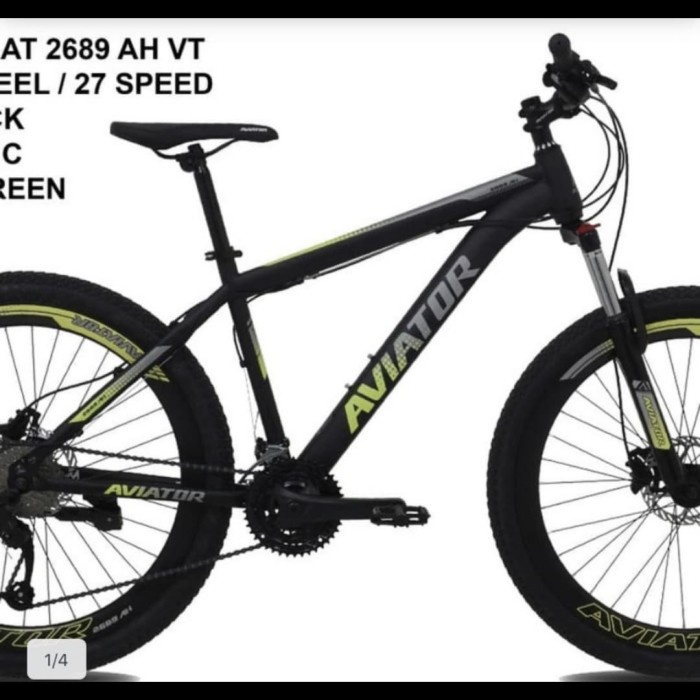 MTB 26" Aviator 2689 AH VT sepeda gunung MTB 26 inch 2689 AH VT