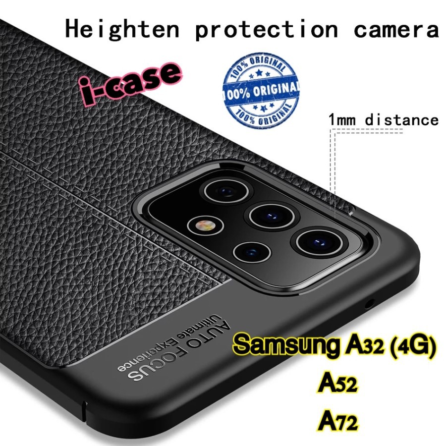 Soft Case Samsung A32 / A52 / A72 AutoFocus Motif Leather