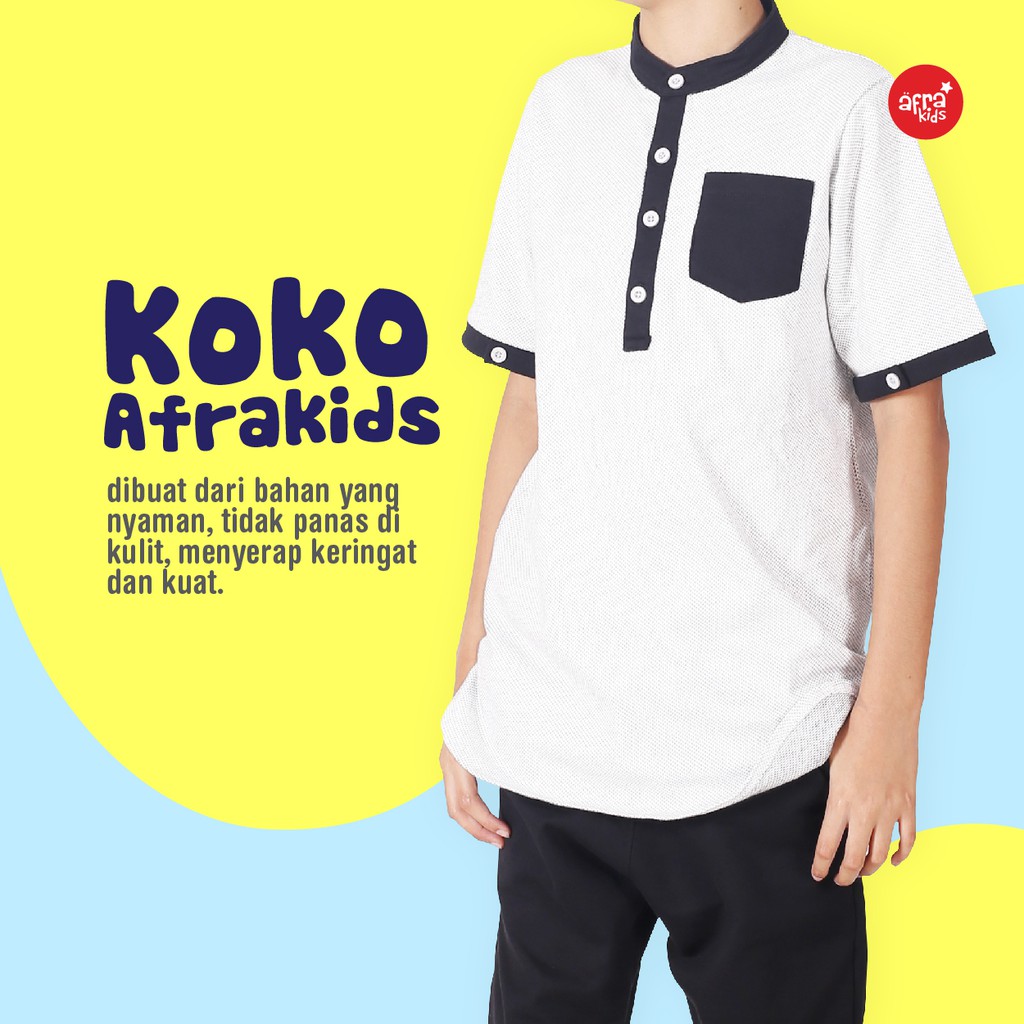 Setelan Baju Koko Anak Afrakids AFRA - KA001