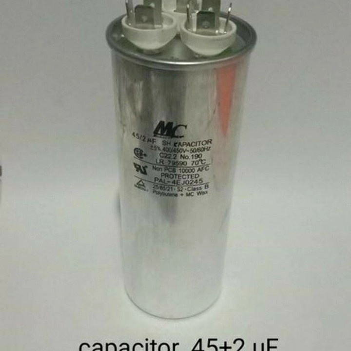 Kapasitor Capasitor AC MC 45 plus 2