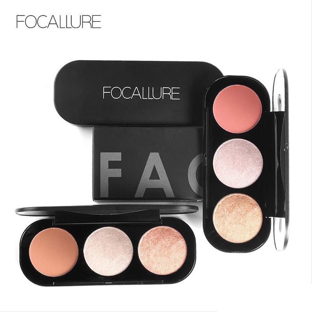 LF - Focallure Blush &amp; Highlighter Palette Perona Pipi FA26