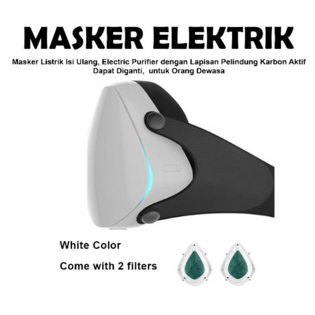 Masker Elektrik Anti Virus Mask (masker pintar)