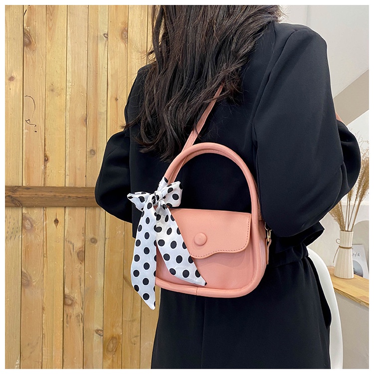 KOREAN RIBBON HANDBAG TRENDY / TAS TANGAN PITA KOREA LUCU / tas slempang kulit / tas selempang korea import / leather bag girly / hammock bag