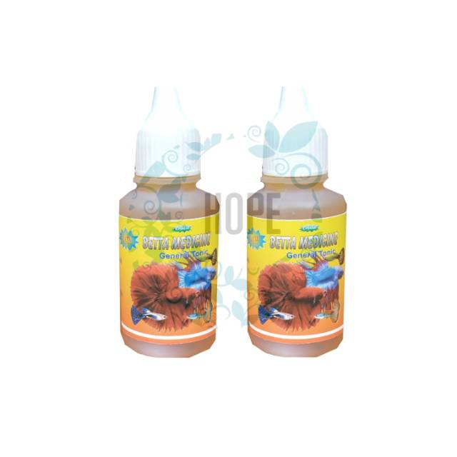 Obat ikan cupang hias Betta Medicine plakat bagan giant halfmoon serit