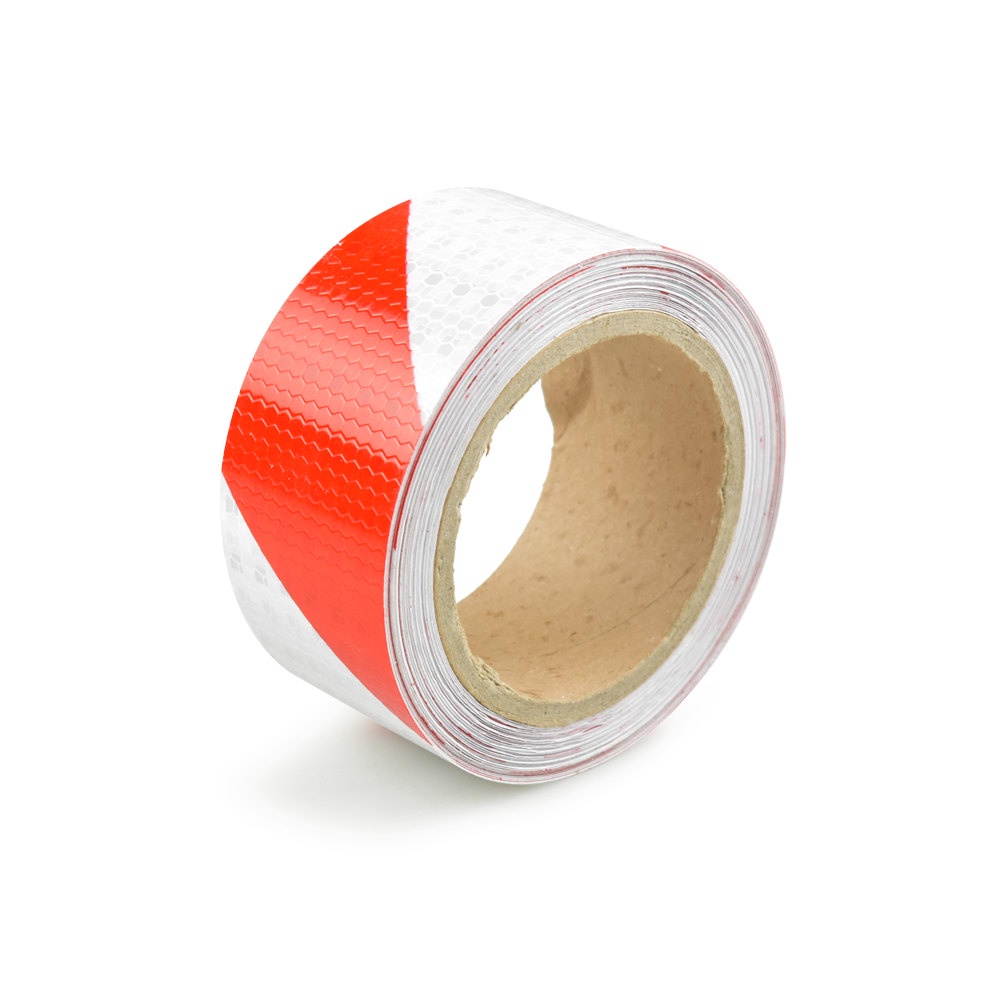 

Pita Perekat Reflektif Intensitas Tinggi 5x1000 Cm - Putih/merah