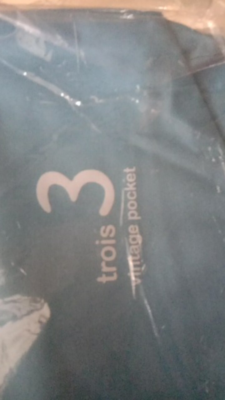 Pouch Gantung 3 Sekat Storage Bag (dilengkapi Tali Dan Kayu) P30