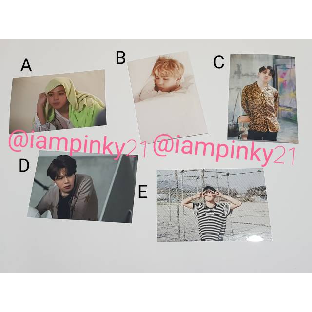 Live Photo Jimin Official Merchandise 2018 BTS Exhibition Season 2.