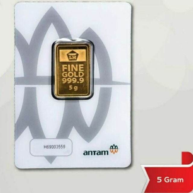 Logam Mulia Antam 5 gr 2021