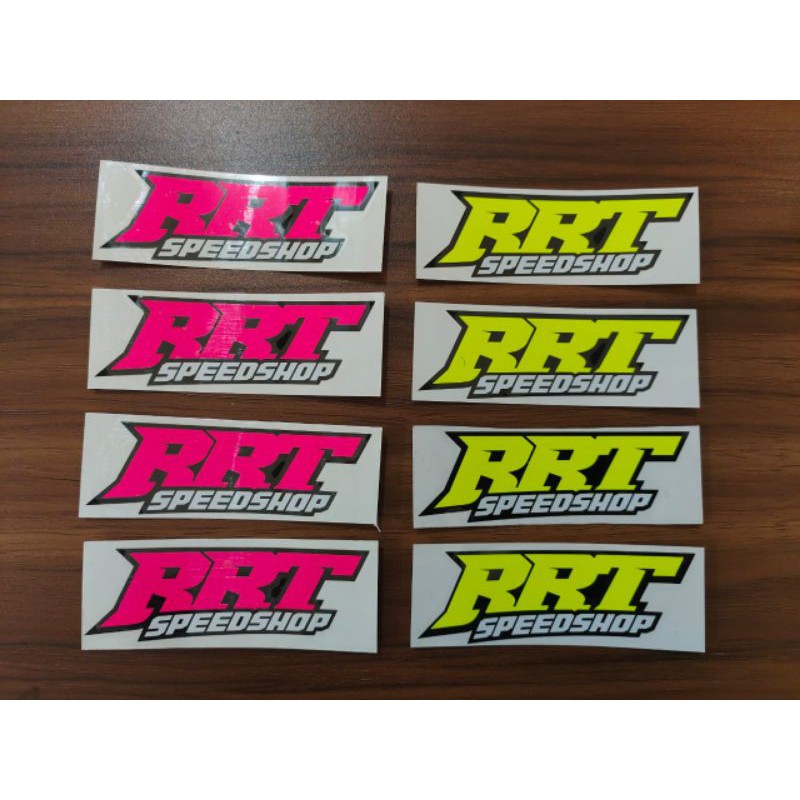 STIKER RRT SPEEDSHOP CUTTTING