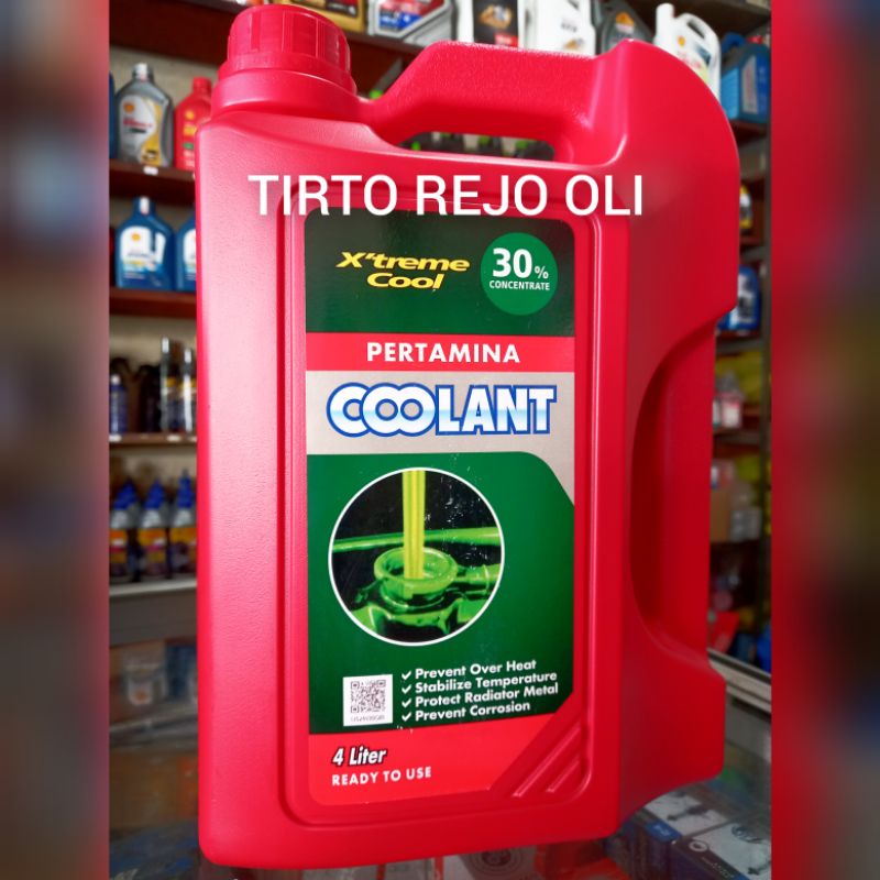 AIR RADIATOR PERTAMINA COOLANT X'TREME COOL 30% CONCENTRATE 4L
