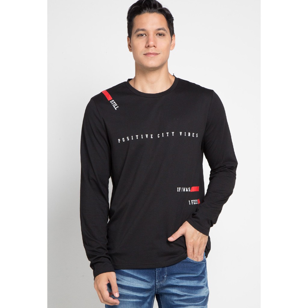 OTO ONO KAOS PRIA LENGAN PANJANG LAMONT - OXG56082