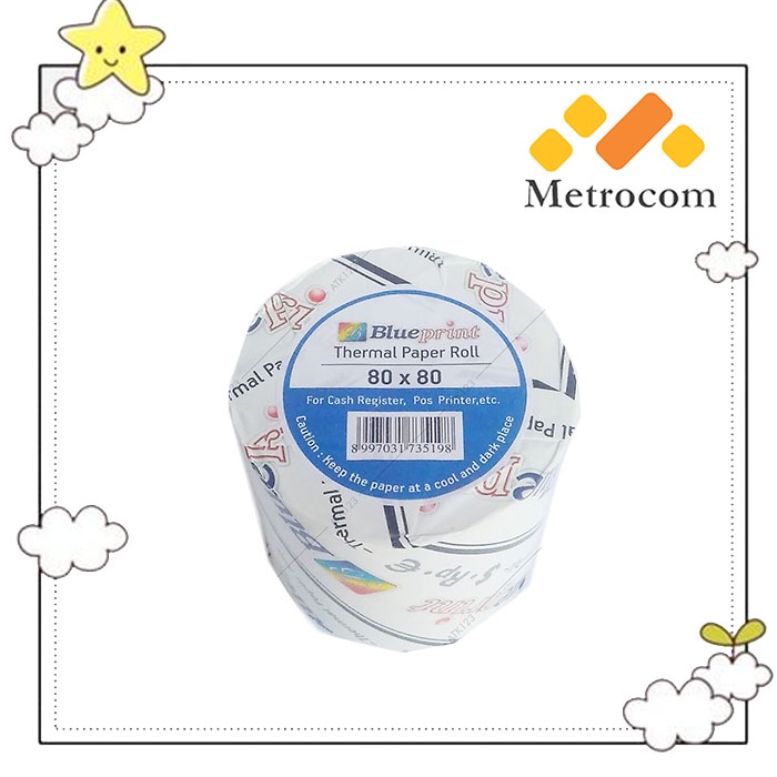 

Blueprint Thermal Paper Roll 80x80