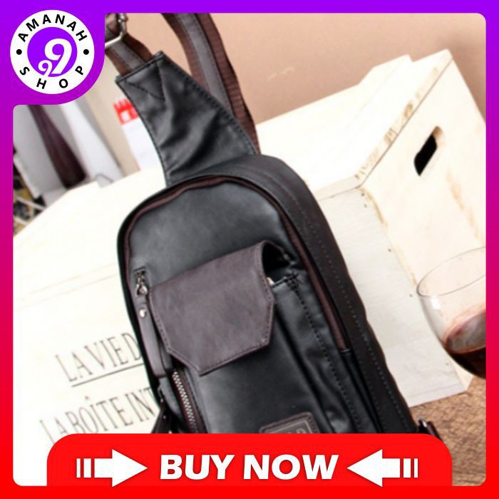 Tas Cowok Murah Cocok Buat Pergi Lebaran Piknik / MFA67 TAS SELEMPANG PRIA TAS PRIA SLING BAG TAS