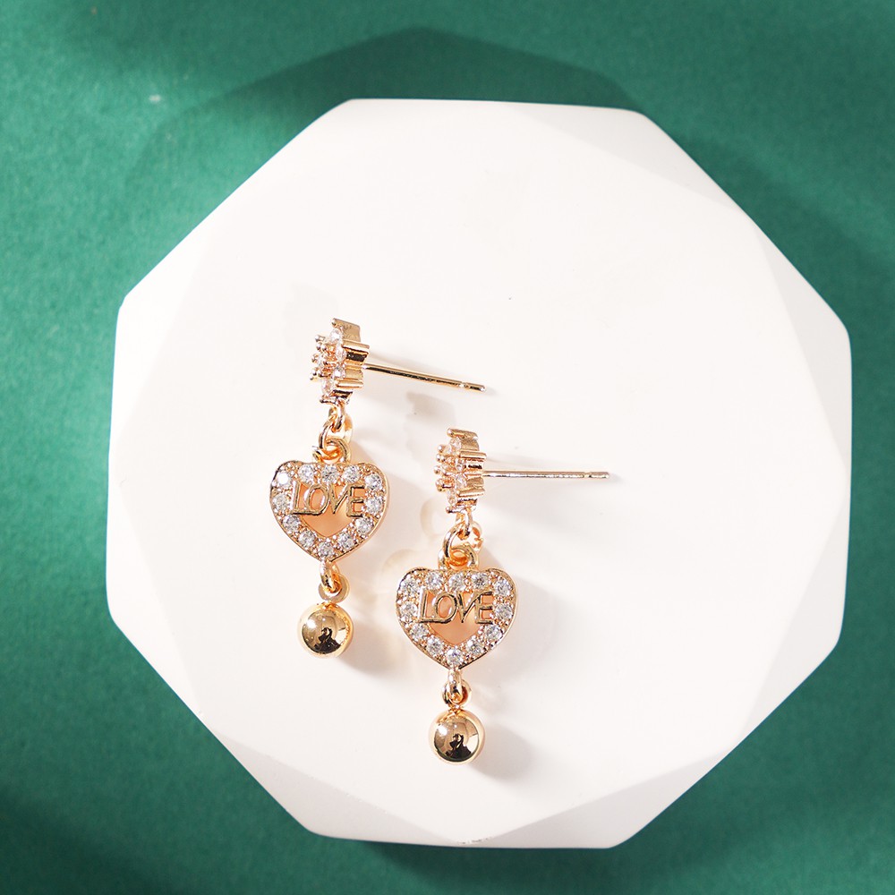 Anting Titanium Anti Karat Rose Gold Anting Korea Anting Tusuk Anting Anting Korea Anting Stainless Anting Wanita Murah  D309