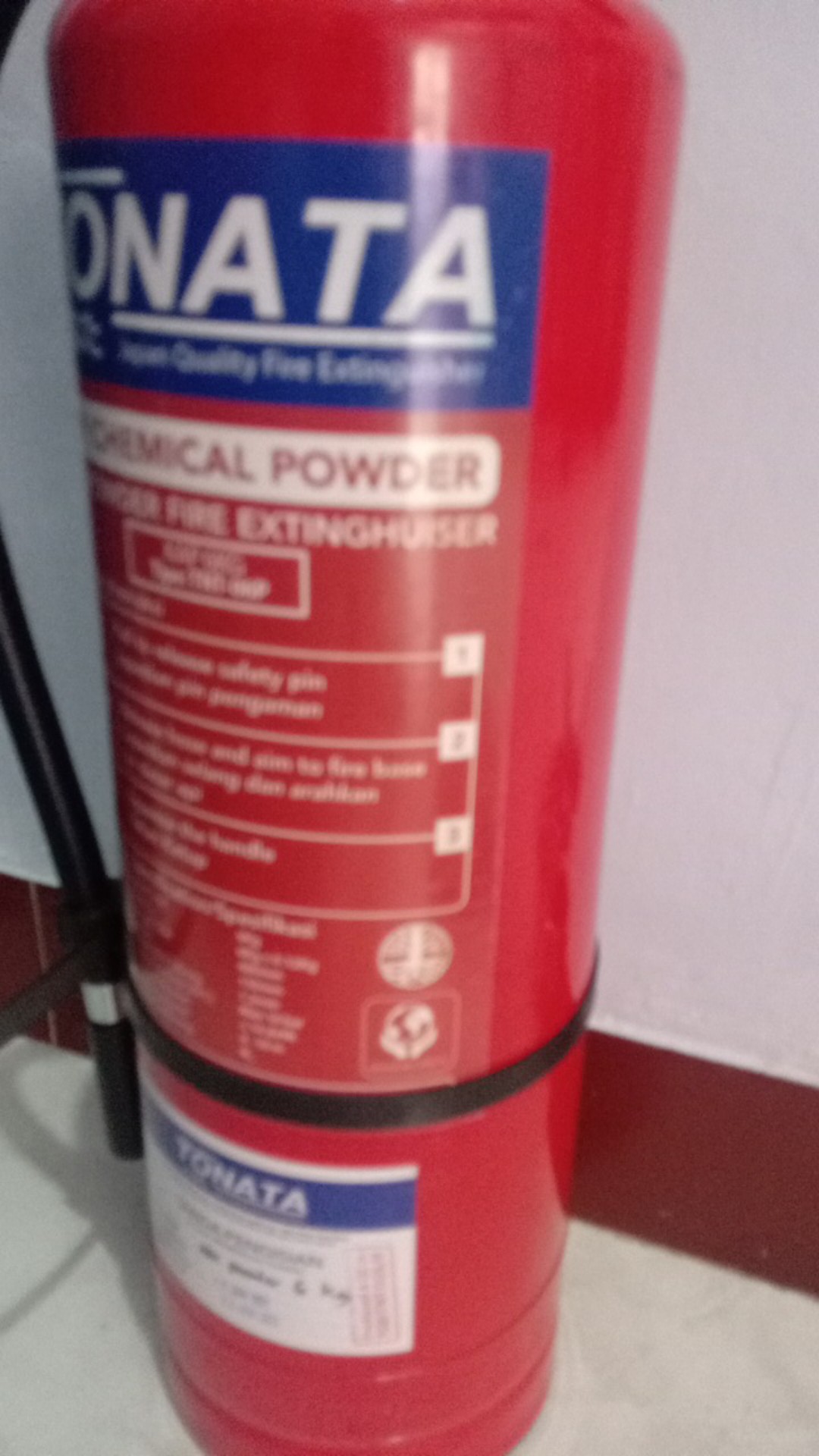 Apar 6kg Bubuk Abc Powder Tonata / Set Komplit