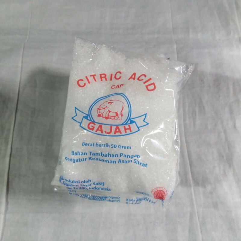 

Citric Acid / Citrun / Sitrun (5 pcs)