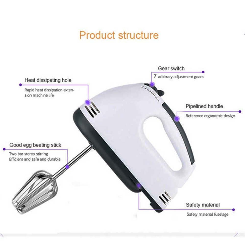 Super Hand Mixer 7 Kecepatan Otomatis