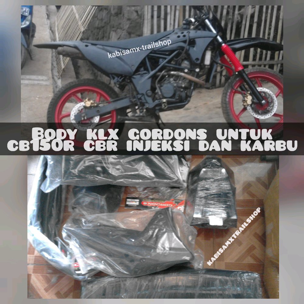 Body Tail Klx Gordons Untuk Cb150r Dan Cbr Injeksi Dan Karbu Body Trail Gordons Cb Cbr Shopee Indonesia