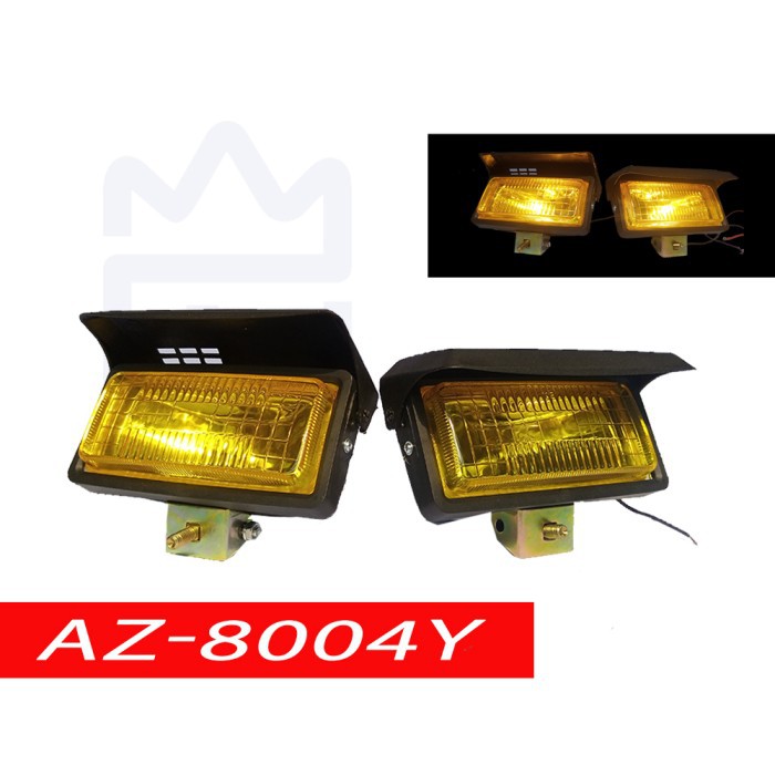 FOGLAMP-LAMPU TEMBAK LOWIN AZ 8004 UNIVERSAL YELLOW KUNING