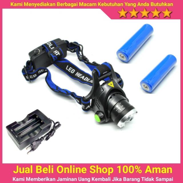 High Power Headlamp 1 LED Cree XML-T6