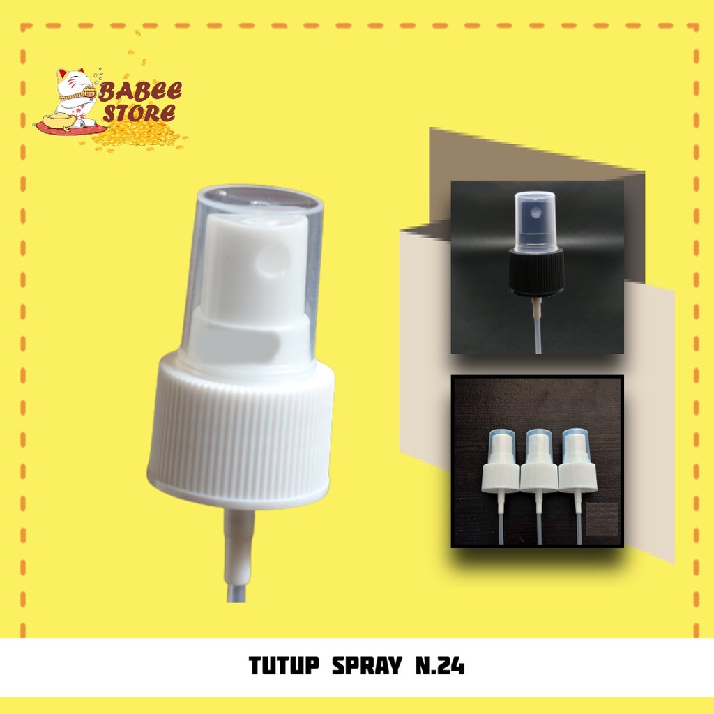 TUTUP BOTOL SPRAY NECK 24 / TUTUP SPRAY BOTOL NECK 24