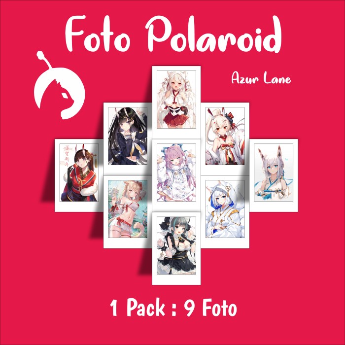 Foto Polaroid Anime Azur Lane