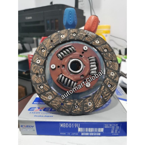 Clutch disc kain kopling mazda vantrend mr90 exedy japan asli