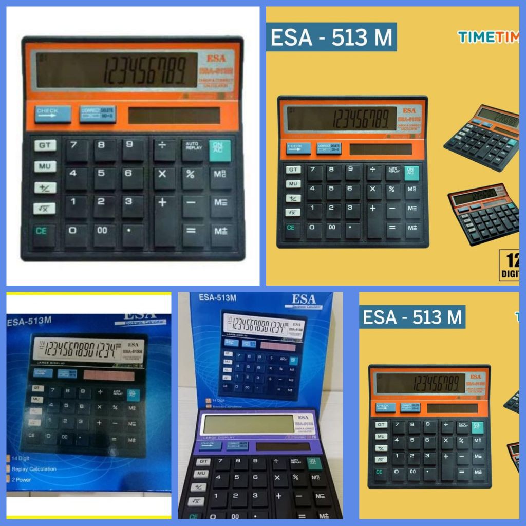 

KALKULATOR ESA 513 M ASLI