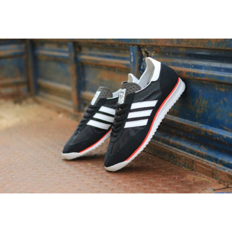 ADIDAS SL72 BLACK WHITE RED ORIGINAL MADE IN_INDONESIA