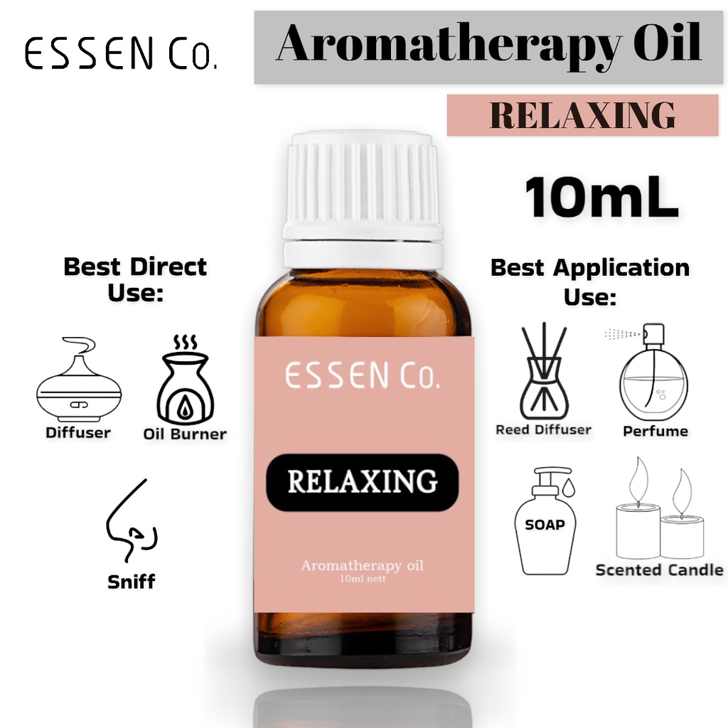 Essen Co Relaxing Essential Oil Aromatherapy Pengharum Pewangi Ruangan Aromaterapi 10ml