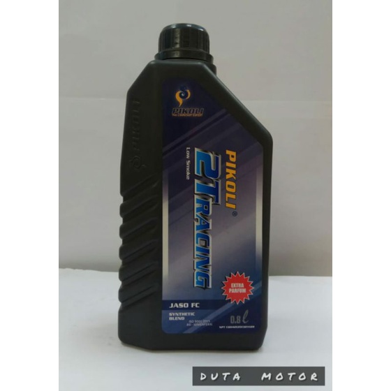 Oli Pikoli 2T Racing Oli Samping Low Smoke Synthetic Blend 800Ml