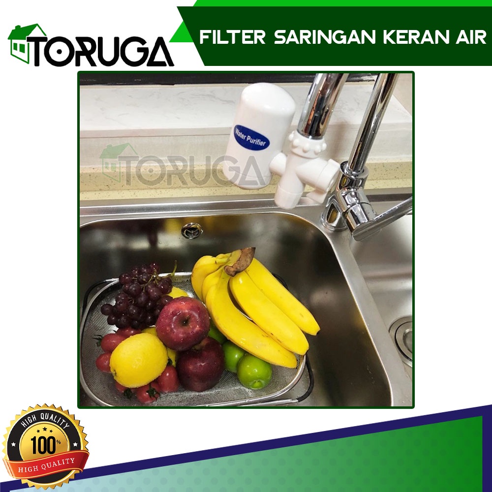 Filter Saringan Air Keran Water Purifier SWS Hi-Tech Ceramic Higienis Aman