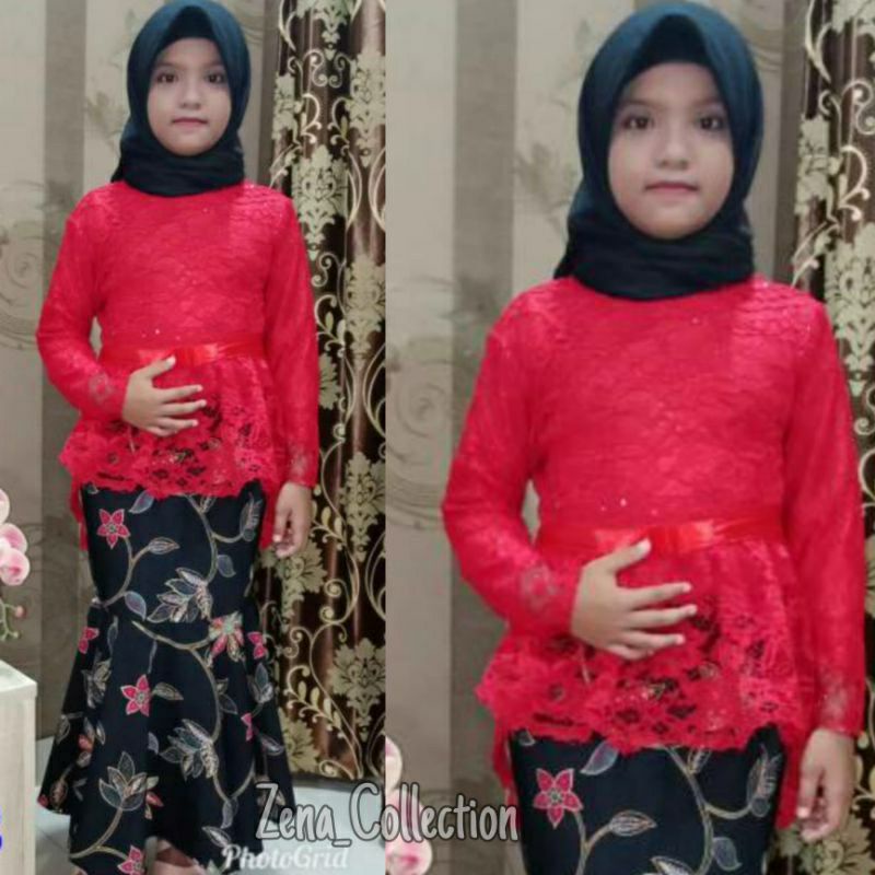 SET KEBAYA BRUKAT ANAK KEBAYA AURORA KEBAYA MODERN KEBAYA BRUKAT MODERN