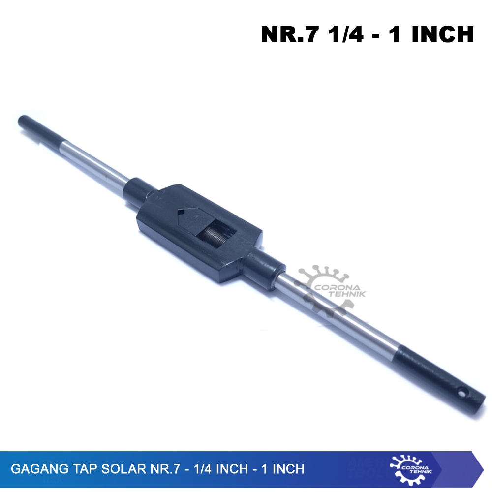 Nr.7 - Gagang Tap Solar - 1/4 Inch - 1 Inch (M5-M25)