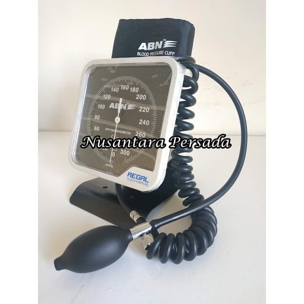 Tensi Tensimeter Regal Wall Abn clock Aneroid