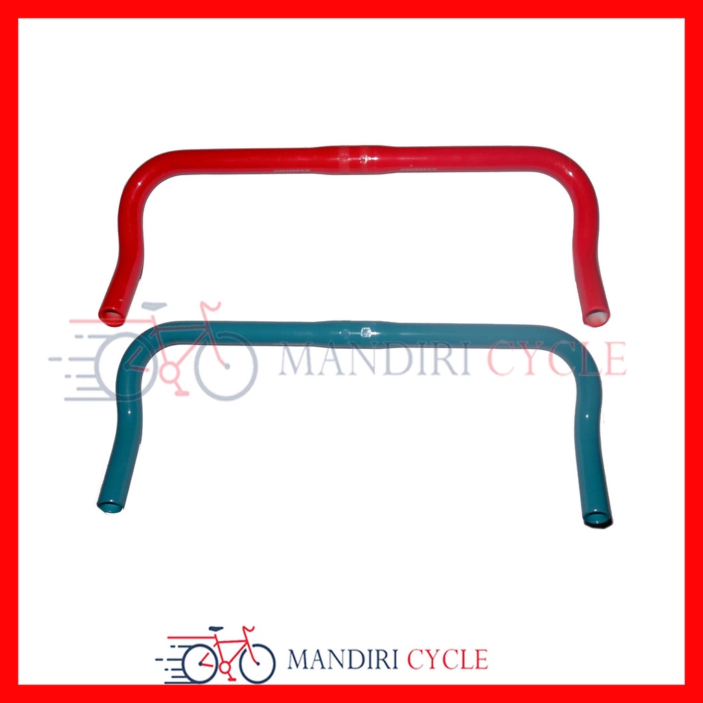 Stang Handlebar Sepeda Fixie Bullhorn Promax Tanduk Alloy