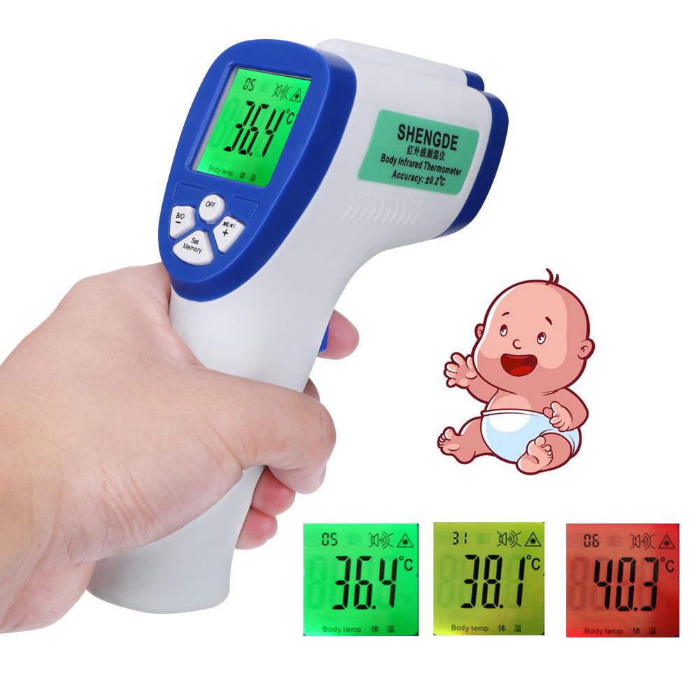 SH Stationery Non contact Thermometer IR Laser Baby Body Infrared Gun