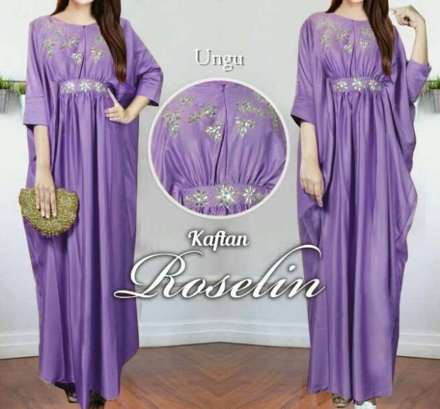 Megasari Nagita gamis Roselin kaftan