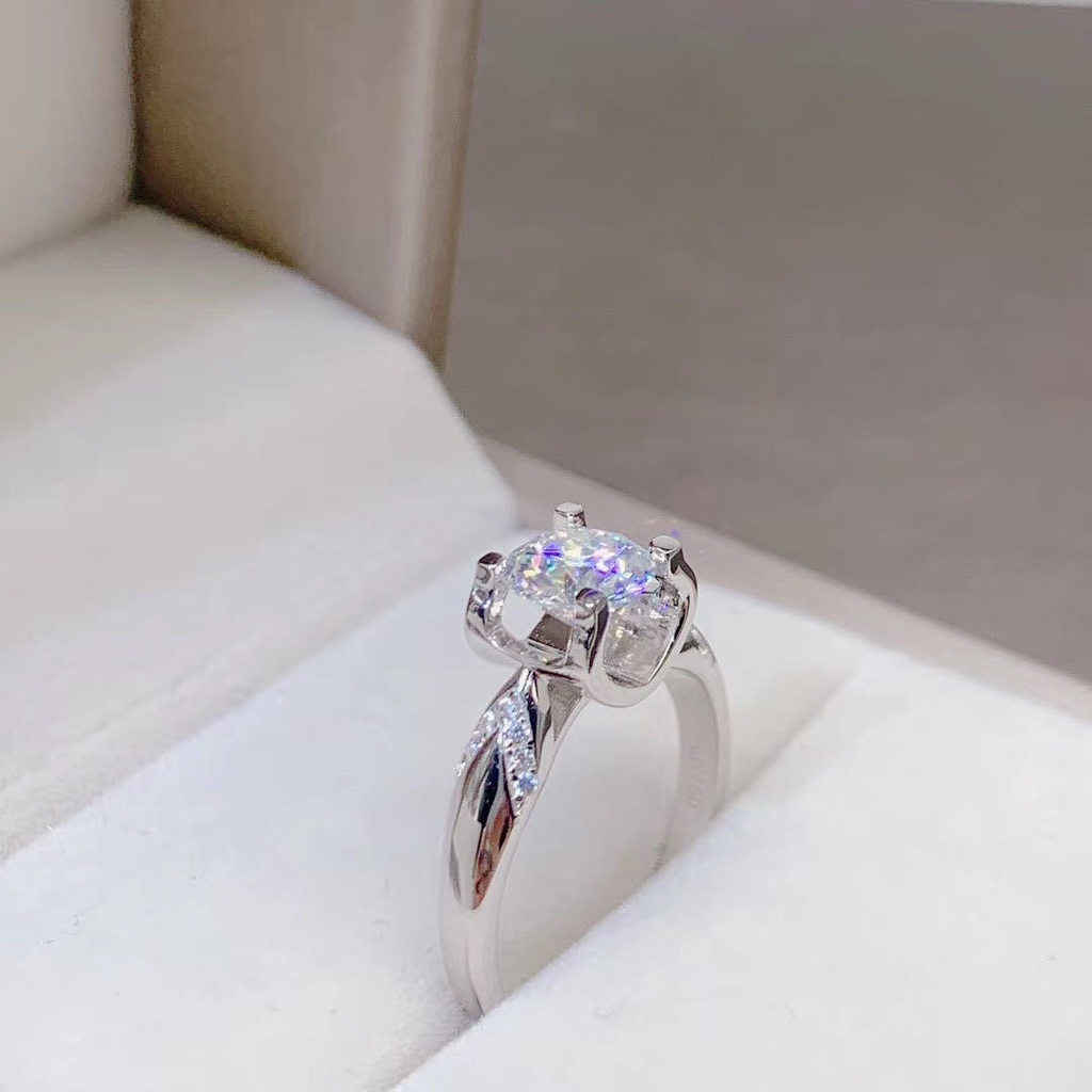 perak asli 925 cincin Wanita Kepala Banteng Cincin yang Dapat Disesuaikan Fashion Perhiasan